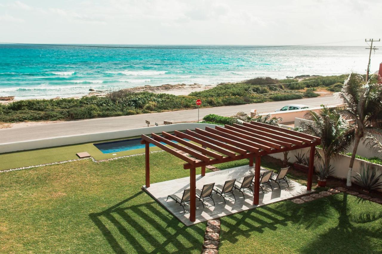 Villa With Ocean View, Pool, Restaurant And Rooftop Исла-Мухерес Экстерьер фото