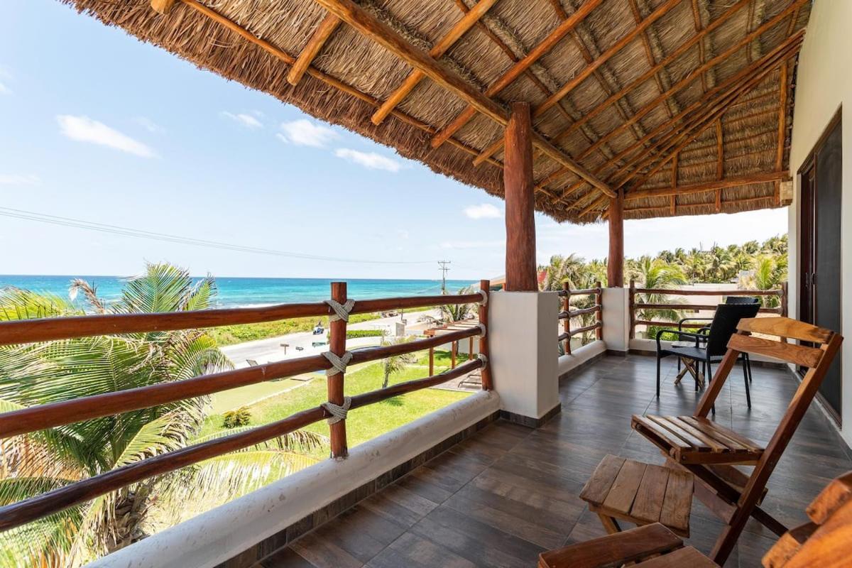 Villa With Ocean View, Pool, Restaurant And Rooftop Исла-Мухерес Экстерьер фото