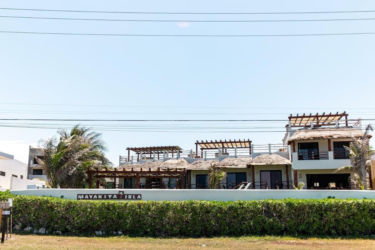 Villa With Ocean View, Pool, Restaurant And Rooftop Исла-Мухерес Экстерьер фото